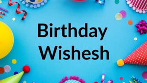 Birthday Wishesh on Sansad TV HD - past program