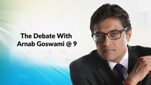 The Debate With Arnab Goswami @ 9 on Republic TV - past program