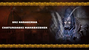 Sri Narasimha Chaturdashi Mahabhishek on Hare krsna - past program