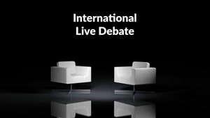International Live Debate on HM TV - past program