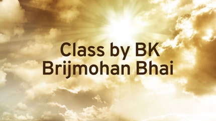 Class by BK Brijmohan Bhai on Peace of Mind