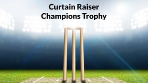 Curtain Raiser Champions Trophy on Sports18 2