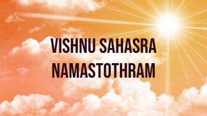 Vishnu Sahasra Namastothram on SVBC3 - past program
