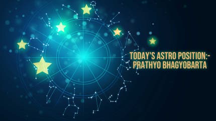 Today's Astro Position:-Prathyo Bhagyobarta on Ctvn Akd Plus