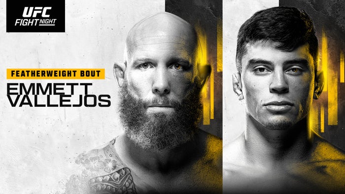 UFC Fight Night: Emmett vs. Vallejos on JioTV