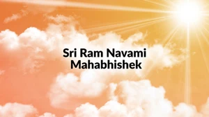 Sri Ram Navami Mahabhishek on Hare krsna - past program