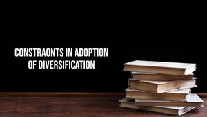 Constraints In Adoption Of Diversification on DD Gyandarshan - past program