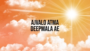 Ajvalo Atma Deepmala Ae on Dada Bhagwan Foundation - past program