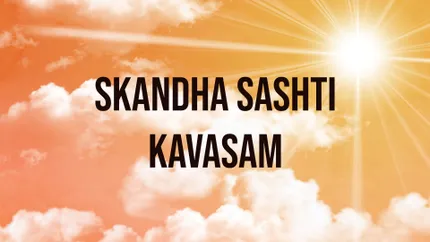 Skandha Sashti Kavasam on Colors Tamil HD