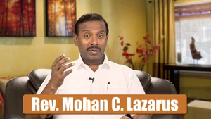 Rev. Mohan C. Lazarus on Aradhana TV