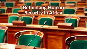 Rethinking Human Security in Africa on NHK World Japan - past program