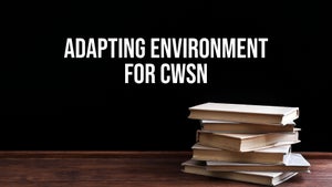 Adapting Environment For CWSN on DD Gyandarshan - past program