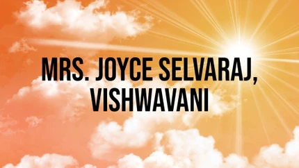 Mrs. Joyce Selvaraj, Vishwavani on Nambikkai