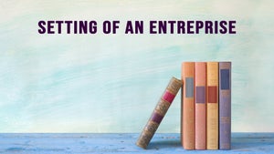 Setting Of An Entreprise on DD Gyandarshan - past program