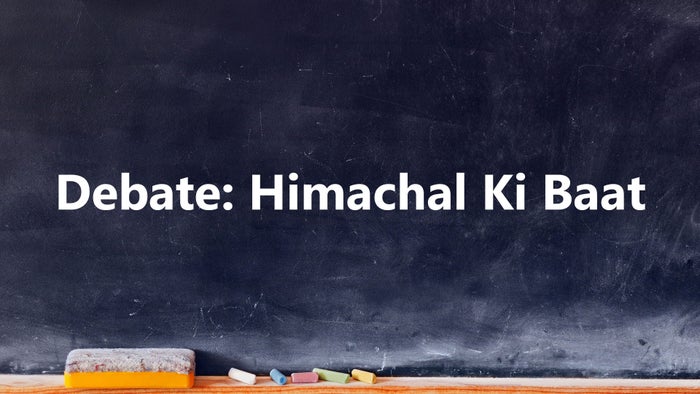 Debate: Himachal Ki Baat on JioTV