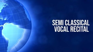 Semi Classical Vocal Recital on DD bharati - past program