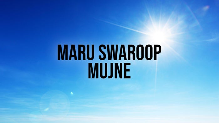 Maru Swaroop Mujne on JioTV