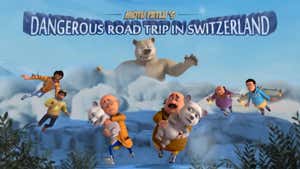 Motu Patlu Dangerous Road Trip In Switzerland on Colors Cineplex Superhit