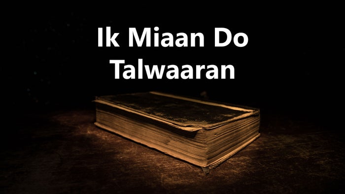 Ik Miaan Do Talwaaran on JioTV