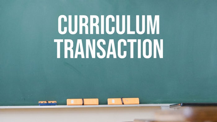 Curriculum Transaction on JioTV