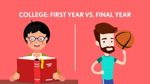 College First Year Vs. Final Year on FilterCopy - past program