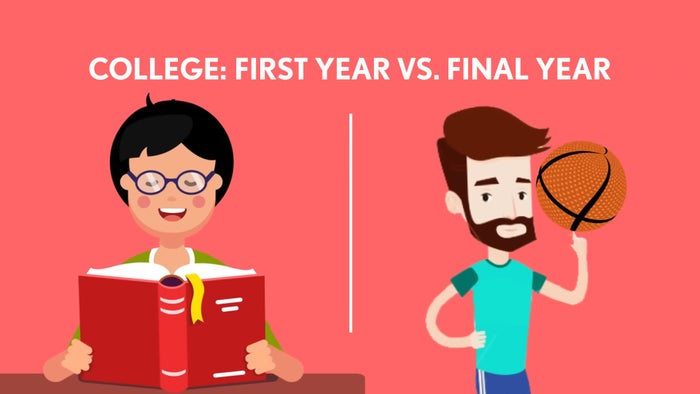 College First Year Vs. Final Year on JioTV