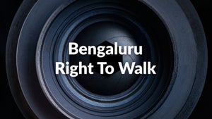Bengaluru Right To Walk on CNN NEWS18 - past program