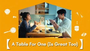 A Table For One (Is Great Too) on Taiwan Plus - past program