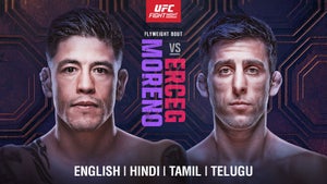 UFC Fight Night - Moreno vs Erceg on Sony Ten 4 Tamil - past program