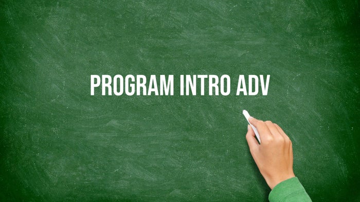 Program Intro Adv on JioTV