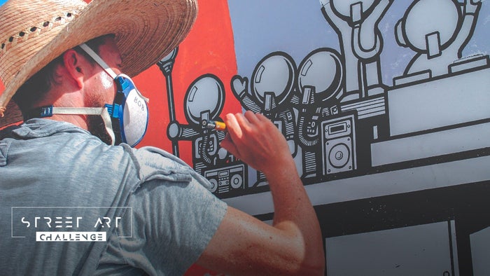Street Art Challenge Episode No.1 on JioTV