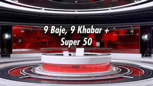 9 Baje, 9 Khabar + Super 50 on India TV - past program