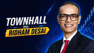 Townhall with Ridham Desai on NDTV Profit - past program