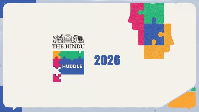 The Hindu Huddle 2026 on JioTV