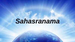 Sahasranama on Bhakthi Siri - future program