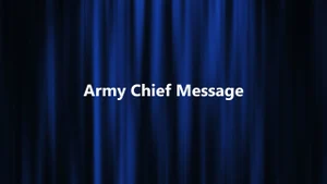 Army Chief Message on DD bharati