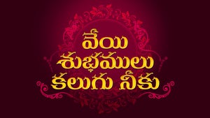 Veyi Subhamulu Kalugu Neeku Episode 315 on ETV Telugu - past program