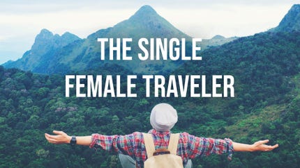 The Single Female Traveler on GOOD TiMES