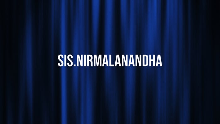 Sis.Nirmalanandha on JioTV
