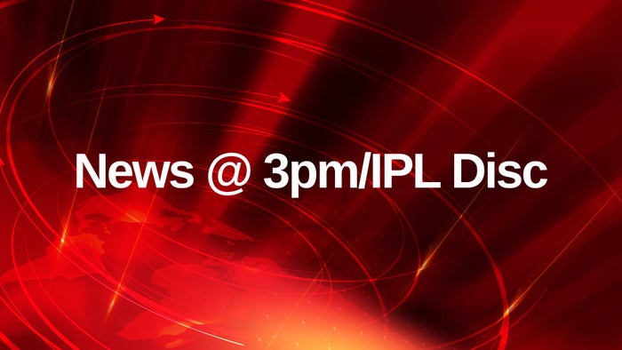 News @ 3pm/IPL Disc on JioTV