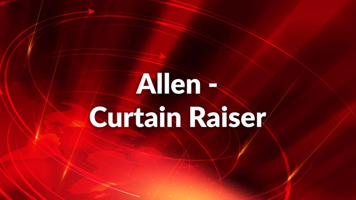 Allen - Curtain Raiser on JioTV