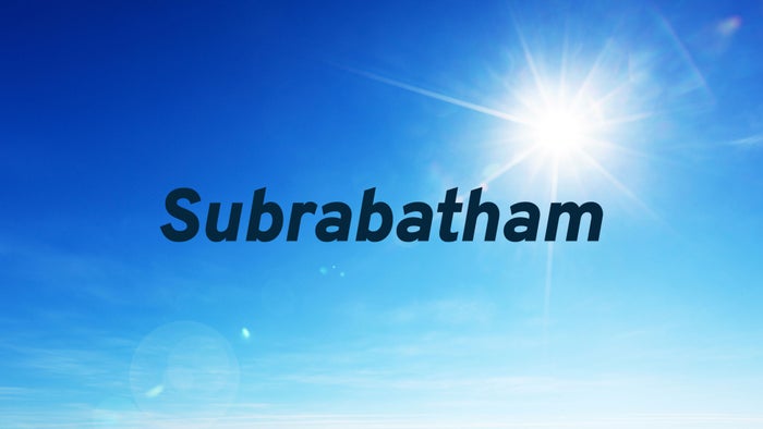 Suprabatham Episode No.1 on JioTV