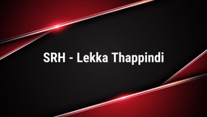 SRH - Lekka Thappindi on Star Sports 2 Telugu - past program