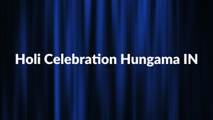 Holi Celebration Hungama IN on JUS PUNJABI HD - past program