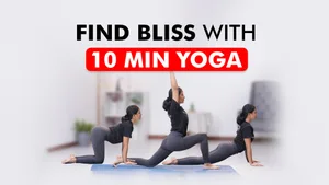 Find Bliss With 10 Min Yoga on Yoga for Beginners - past program