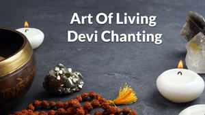 Art Of Living Devi Chanting on mh1 Shraddha - past program