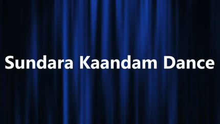 Sundara Kaandam Dance on Sri Sankara