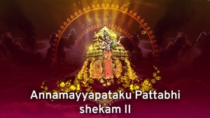 Annamayyapataku Pattabhi shekam II on SVBC - past program