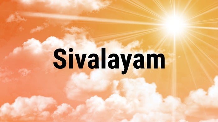 Sivalayam on JioTV