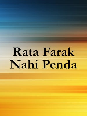 Rata Farak Nahi Penda on Daily Post PHH - past program